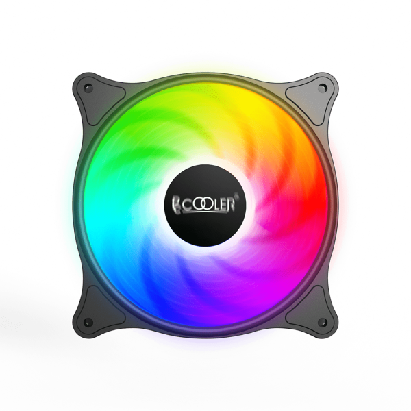 Вентилятор для корпуса PCCooler FX 120 ARGB BK 1x(120x120x25mm) 1000-2000 RPM 52,79CFM Black