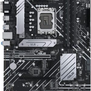 Материнская плата ASUS PRIME B660-PLUS D4, LGA1700 4xDDR4 4xSATA3 3xM.2 RAID D-Sub HDMI DP ATX