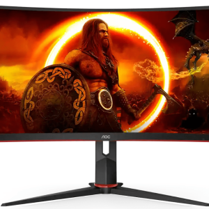 Монитор Игровой 34" AOC CU34G2XP/BK/01 VA 3440x1440 180Hz 430cd/m2 Curved 4000:1 1мс 2xHDMI 2xDP
