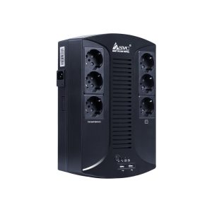 UPS, SVC, U-650-L, USB, Мощность 650ВА/390Вт, Диапазон работы AVR: 145-290В, Бат.: 12В/7 Ач х 1 шт..