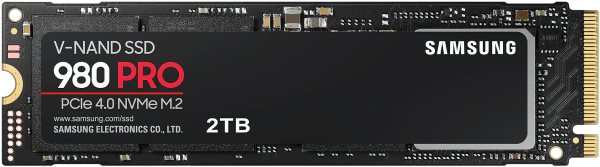 Твердотельный накопитель 2000GB SSD Samsung 980 PRO M.2 2280 R7000Mb/s W5000MB/s MZ-V8P2T0BW