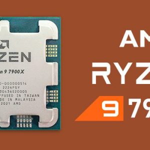 Процессор AMD Ryzen 9 7900X 4,7Гц (5,6ГГц Turbo) 12С/24T 64MB L3 170W-230W AM5 OEM 100-000000589