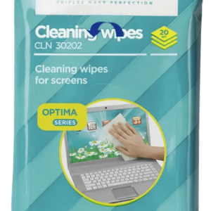 Универсальные чистящие салфетки для экранов Defender CLN 30202 Optima, пакет с подвесом 20 шт
