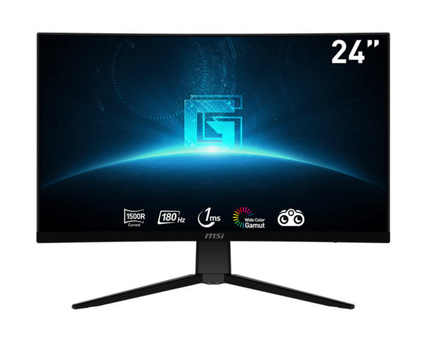 Монитор 24" MSI G2422C VA 1920х1080 1500R 180Hz 1ms 250cd/m 3000:1 1xDP 2xHDMI Черный