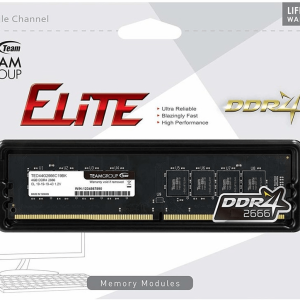 Оперативная память  4GB 2666MHz DDR4 Team Group ELITE PC4-21300 CL19 TED44G2666C1901