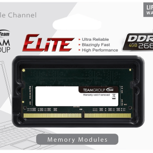 Оперативная память для ноутбука  4GB DDR4 2666Mhz Team Group ELITE SO-DIMM TED44G2666C19-S01