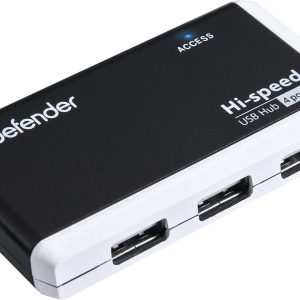 4-портовый мини-разветвитель USB 2.0 Defender Quadro Infix
