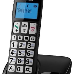 Радиотелефон PANASONIC KX-TGE110 (UCB) Черный