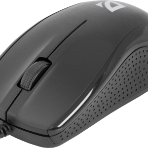 Мышь Defender Optimum MB-160 (Черный), USB 2кн, 1кл-кн, 1,5 м, коробочка