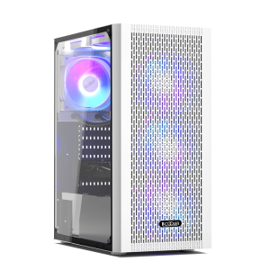 Корпус PCCooler MA100 MESH WH ATX/M-ATX/ITX USB3.0, 2xUSB2.0 White