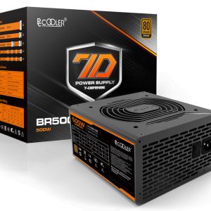 Блок питания PCCooler GI-BR500, 500W, Non Modular, 80+ BRONZE, Fan 120mm, GI-BR500