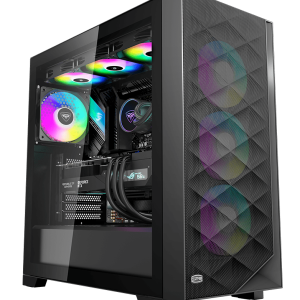 Корпус PCCooler C3D510 BK ARGB EATX/ATX/mATX/ITX USB3.0, 2xUSB2.0 Black