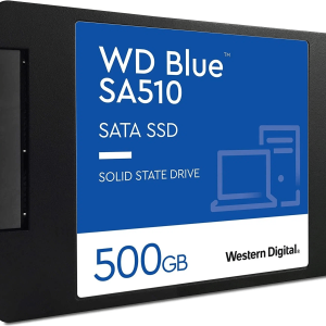 Твердотельный накопитель  500GB SSD WD BLUE SA510 2.5” SATA3 R555Мб/с W440Мб/с WDS500G3B0A