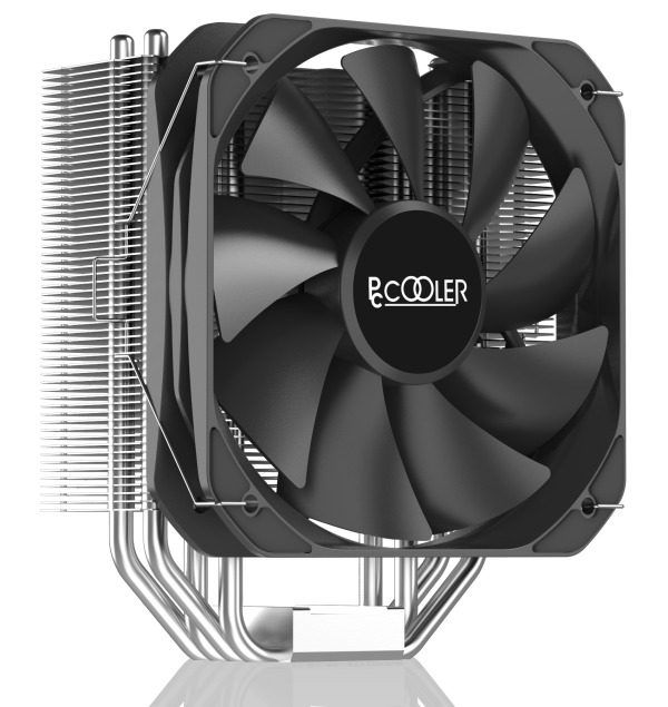 Вентилятор для процессора PCCooler PALADIN 400 TDP 235W 4-pin 115X/1200/1700/1851/AM4/AM5 Черный