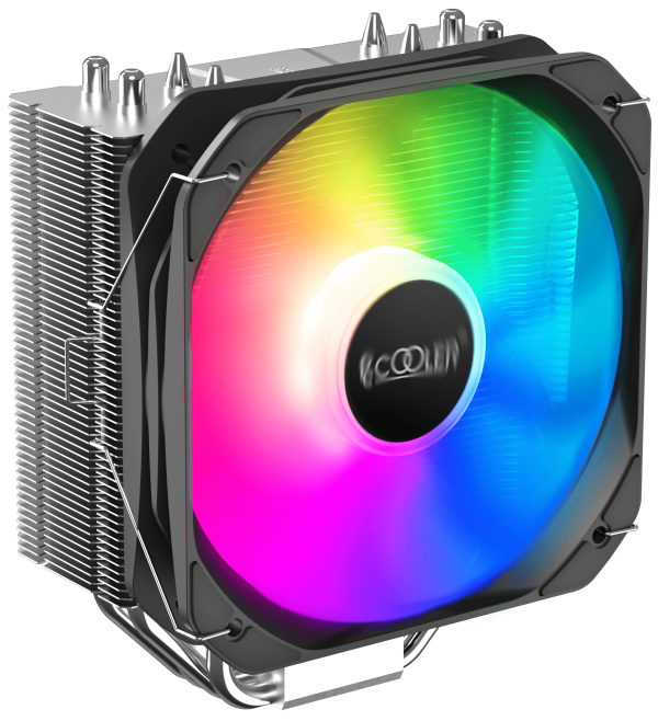 Вентилятор для процессора PCCooler PALADIN 400 ARGB TDP 235W 4-pin 18XX/1700/1200/115x/AM5/AM4 Черны