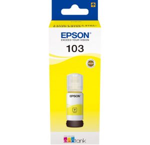 Контейнер с желтыми чернилами Epson C13T00S44A 103 EcoTank Yellow ink bottle