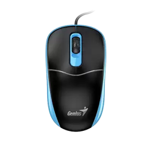 Беспроводная мышь Genius NX-7123 BLK+Blue 2.4Ghz/1200dpi/Copilot/31030043401
