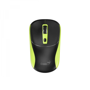 Беспроводная мышь Genius NX-7123 BLK+Green 2.4Ghz/1200dpi/Copilot/31030043403