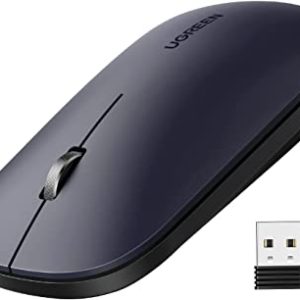 Беспроводная мышь UGREEN MU001 Wireless Mouse Black/No AA Battery inside, 90372