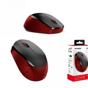 Беспроводная оптическая мышь Genius NX-8000S, 2.4GHz Wireless Silent Mouse , AA x 1, 31030025401, Red