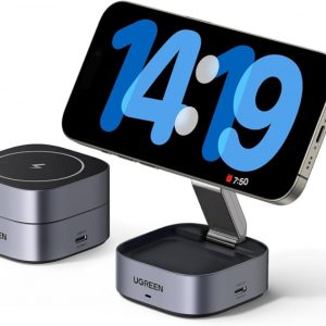 Беспроводная зарядка Ugreen W526 35278 2-in-1/7,5W Magnetic Wireless Charger for IPhone + AirPods