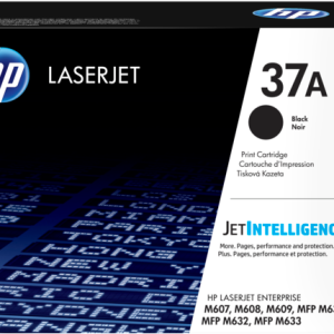 Оригинальный лазерный картридж HP LaserJet 37A, CF237A, Черный