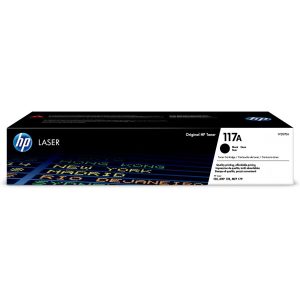 Оригинальный лазерный картридж HP 117A, черный, W2070A