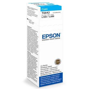 Контейнер с чернилами Epson C13T66424A L100/L200 Cyan