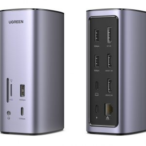 Док-станция UGREEN CM555 USB-C Multifunction Docking Station Pro 90325