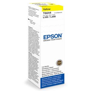 Контейнер с чернилами Epson C13T66444A L100/L200 Yellow