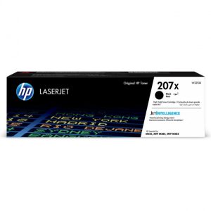 Картридж лазерный HP W2210X 207X, Оригинальный лазерный картридж увеличенной емкости LaserJet, черный