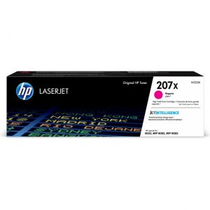 Картридж лазерный HP W2213X 207X, Оригинальный лазерный картридж увеличенной емкости LaserJet, пурпурный