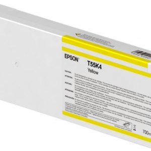 Картридж с желтыми чернилами Epson C13T55K400 UltraChrome HDX/HD 700ml