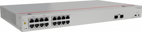 Коммутатор Huawei S110-16LP2SR (16*10/100/1000BASE-T, 2*GE SFP ports, 124W PoE+, AC power)