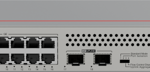 Коммутатор HUAWEI S110-16T2S (16*10/100/1000BASE-T, 2*GE SFP ports, AC power, fanless)