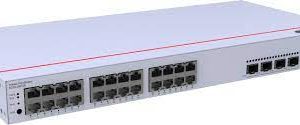 Коммутатор Huawei S310-24P4S (L2+, 24*10/100/1000BASE-T ports 400W PoE+, 4*GE SFP ports, AC power)