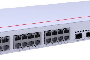 Коммутатор Huawei S310-24T4S (L2+ , 24*10/100/1000BASE-T ports, 4*GE SFP ports, AC power)