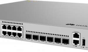 Коммутатор HUAWEI S530-24ST4XE (L3, 24*GE SFP combo 8*1GE RJ45 ports, 4*10GE SFP+, 2*10GE SFP+ stack ports, Dual AC)