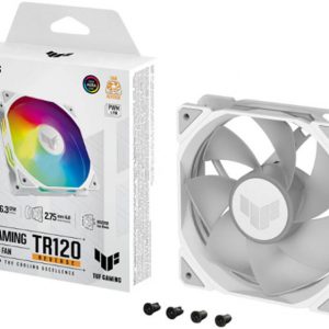 Комплект вентиляторов ASUS TUF GAMING TR120 ARGB REVERSE WHITE 3IN1