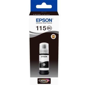 Контейнер с черными пигментными чернилами Epson C13T07C14A, I/C (b) L8160/L8180, черный