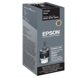 Контейнер с черными пигментными чернилами Epson C13T77414A