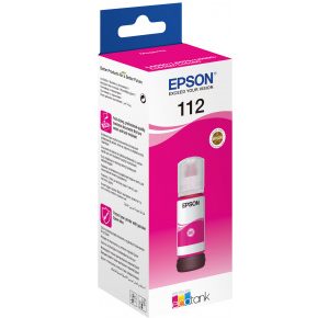 Контейнер с пурпурными чернилами Epson C13T06C34A, 112, совместимость L11160/L15150/L15160/L6550/L6570