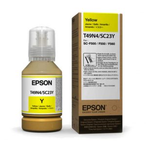 Контейнер с желтыми чернилами Epson C13T49N400 для SC-F500