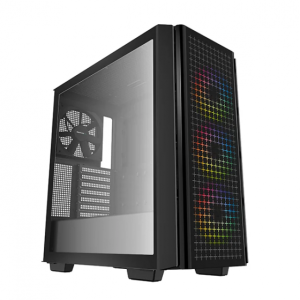 Корпус Deepcool CG540 R-CG540-BKAGE4-G-1 E-ATX/ATX/Micro ATX,USB 3.0*2,3*120mm ARGB/1*140mm,HD-Audio+Mic,Без Б/П,Черный