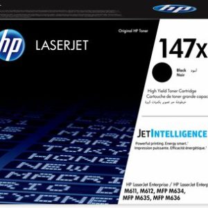 Лазерный картридж HP W1470, 147X, оригинальный лазерный картридж увеличенной емкости LaserJet, черный