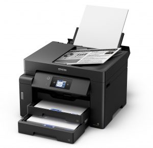 МФУ струйное ЧБ Epson M15140 А3+, C11CJ41404, 25 стр/мин, WIFI, Duplex, Ethernet, USB, ADF