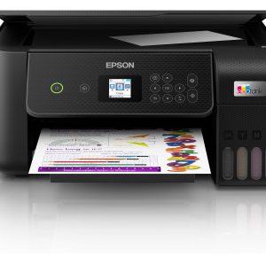 МФУ струйное цветное Epson L3260 C11CJ66409, до 33 стр/мин, А4, печать фотографий, WIFI, no ADF (черный)