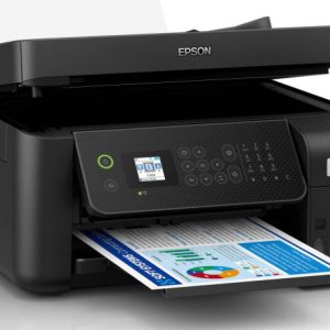 МФУ струйное цветное Epson L5290 C11CJ65407, до 33 стр/мин, А4, печать фотографий, WIFI, Ethernet, ADF, Fax, СНПЧ