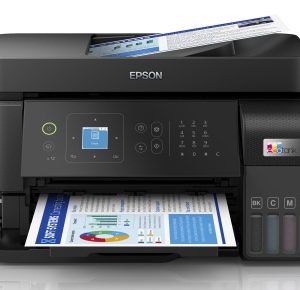 МФУ струйное цветное Epson L5590  C11CK57404, А4, до 33 стр/мин, LAN, WiFi, ADF, duplex, fax, черн.чернила в компл. 2 шт