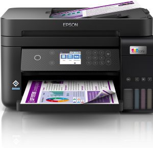 МФУ струйное цветное Epson L6270 C11CJ61405, А4, до 33 стр/мин, Ethernet, Wi-Fi, ADF, duplex